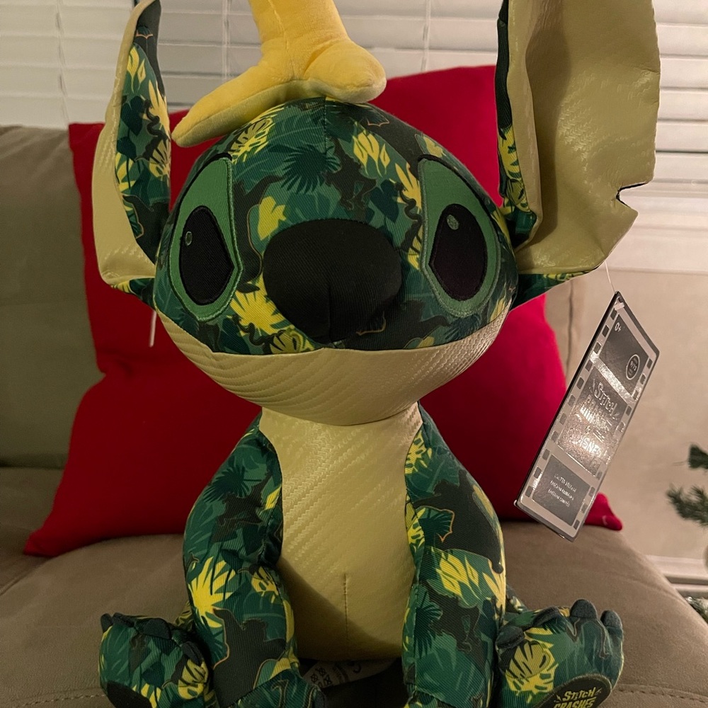 Stitch crashes Disney jungle book Plush